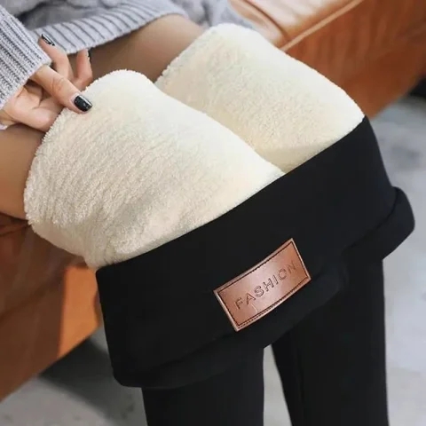 韓版秋冬季加絨加厚打底褲女裝顯瘦外穿小腳褲潮高腰彈力保暖褲子