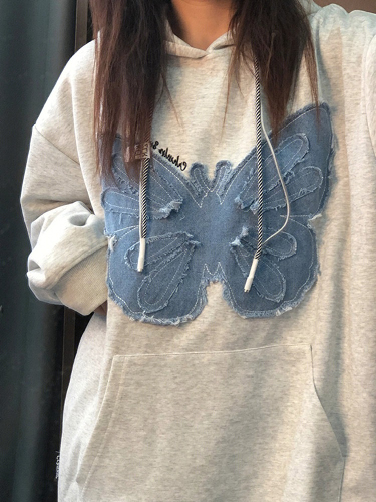 原版牛仔做法 CVC華棉300克復牛奶絲/400克復銀狐絨 衛衣女