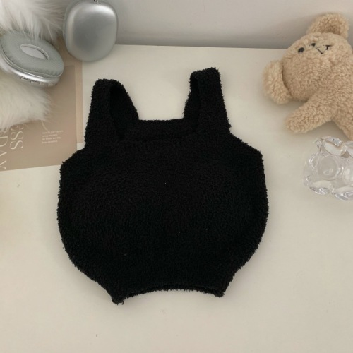 Real shot of plush vest, warm and free-of-wear bra with chest pad, all-in-one underwear, plus velvet and thickened top, long and short styles
