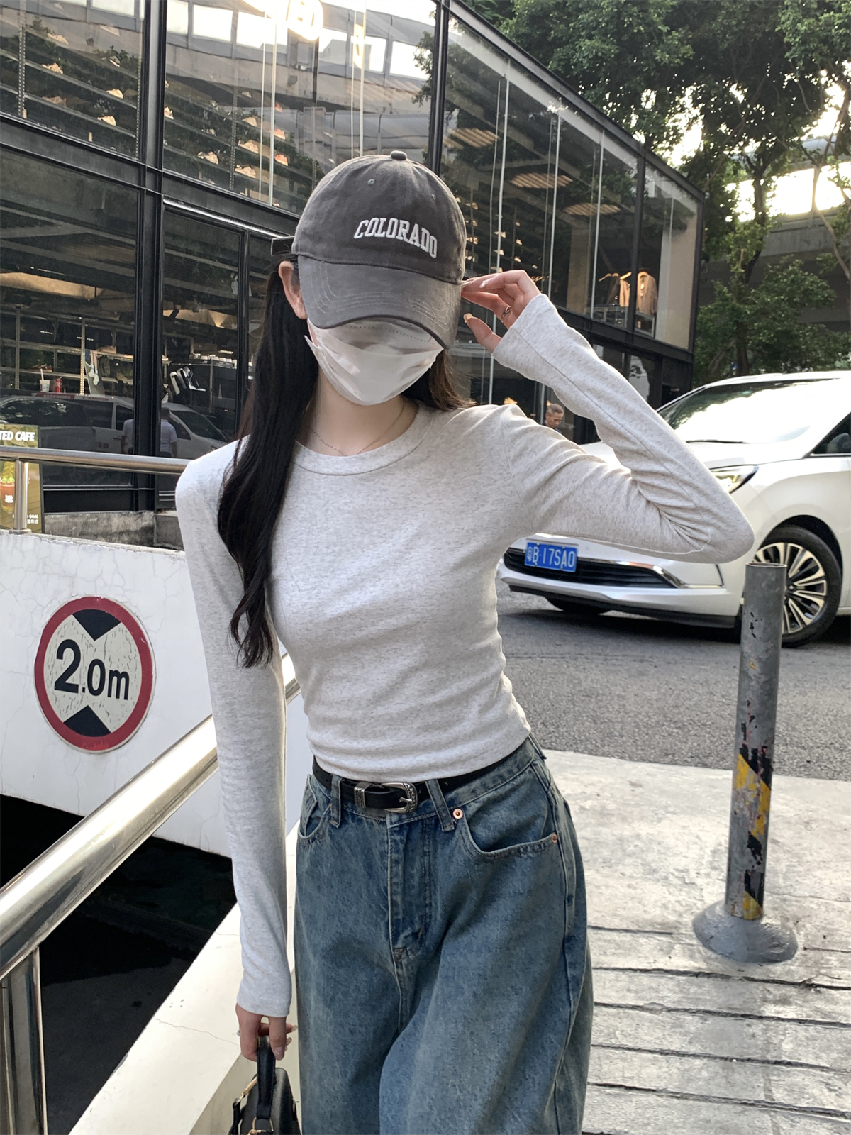 實拍 秋冬韓版百搭修身基礎純色內搭長袖打底女T恤上衣