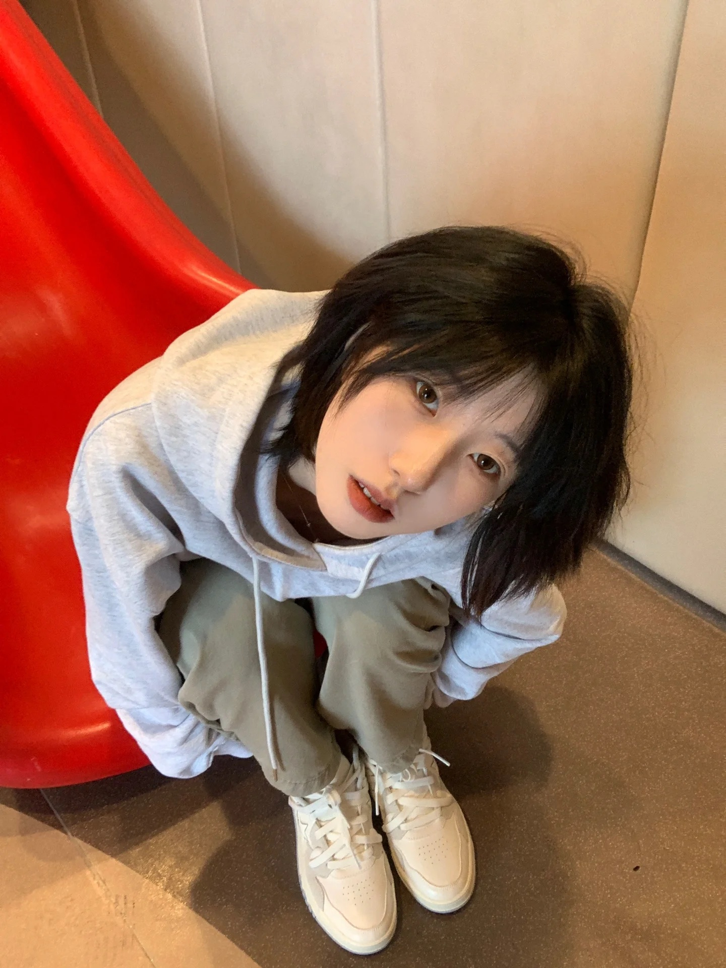 防棉華棉複合牛奶絲300克/銀狐絨400克連帽衛衣女