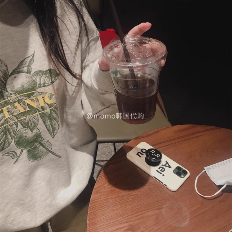 官圖 華棉複合薄款310克/加絨410克 秋冬裝衛衣女印花寬鬆大碼