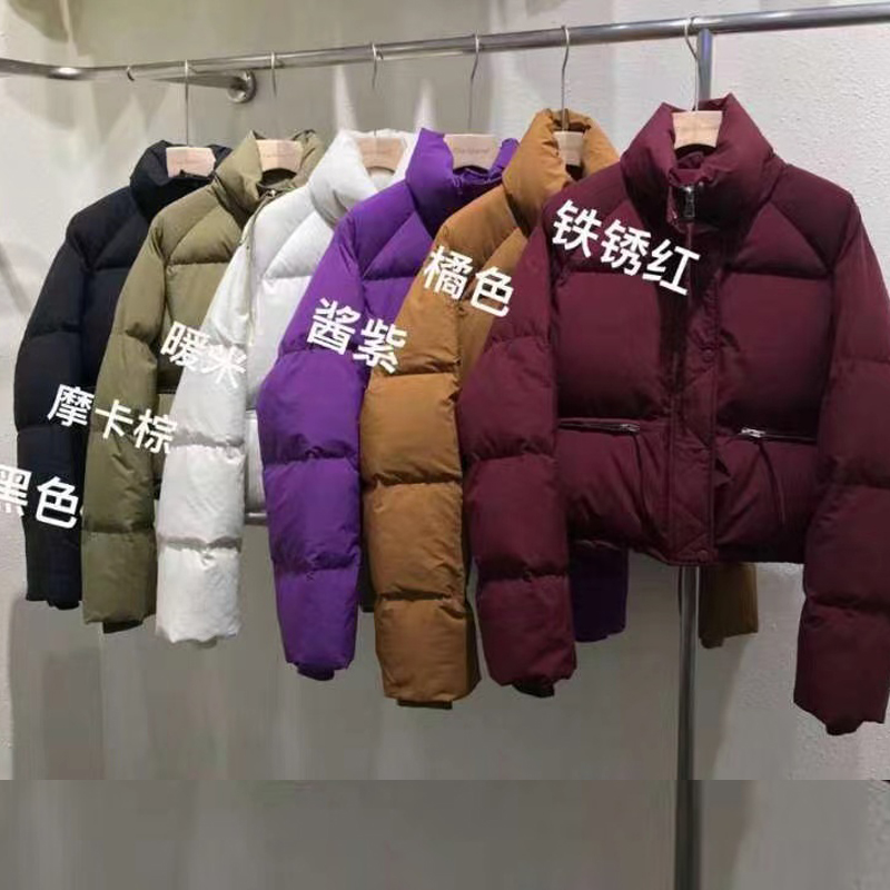 2023冬季新款韓版羽絨服女短款立領小個子加厚時尚外套麵包棉服潮