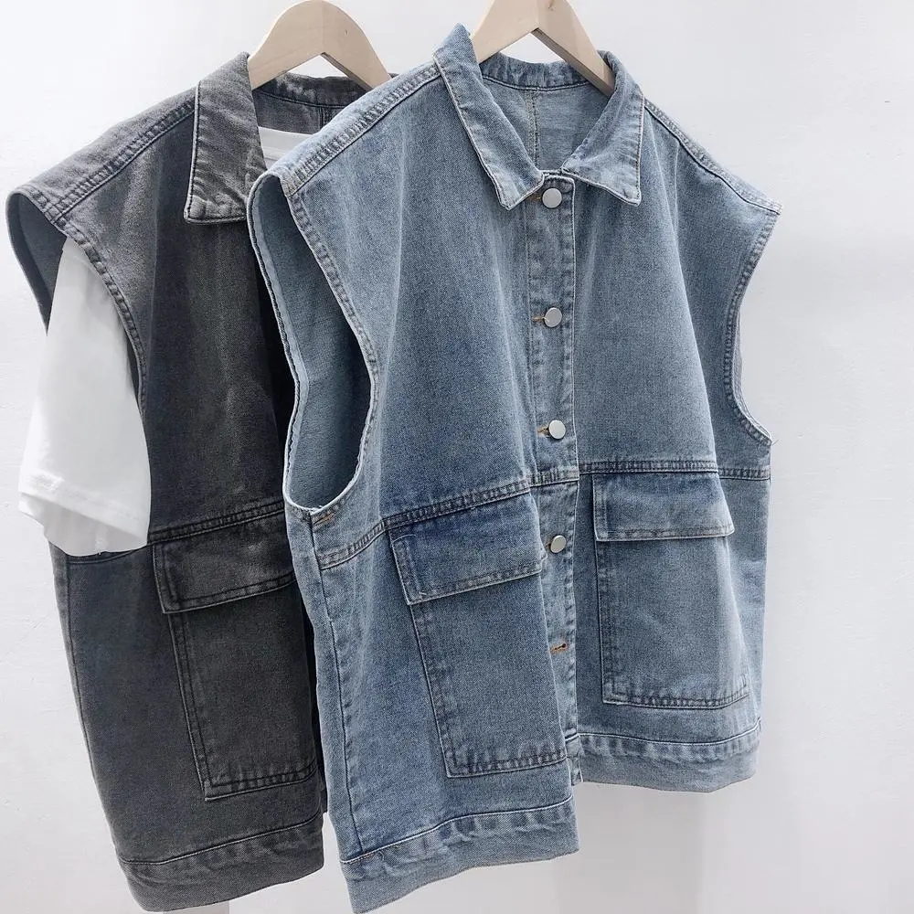 Official picture large size 300 catties fat mm workwear denim jacket for women xl-6xl