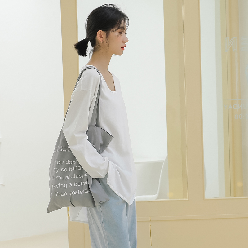 實拍2023秋季新款黑白條紋T恤長袖韓版寬鬆顯瘦百搭打底上衣體恤