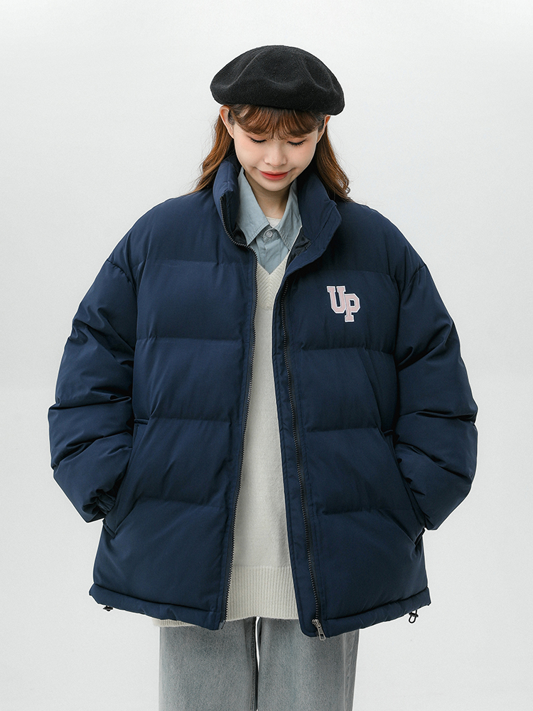 American retro bread cotton coat for women new winter trendy brand ins design casual thickened warm cotton coat