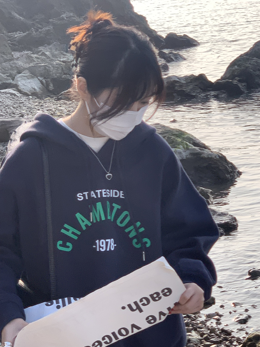 韓版新款時尚休閒 華棉複合薄款310克/加絨410克秋冬裝衛衣女印花