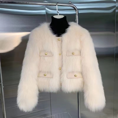 Xiaoxiangfeng fur coat female Internet celebrity anti-fox fur splicing fur temperament socialite winter fur coat