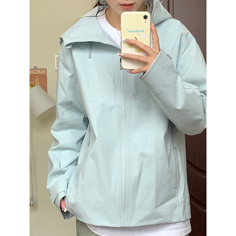 Cool silk cotton lined jacket for women outdoor windproof mountaineering jacket sports jacket for women