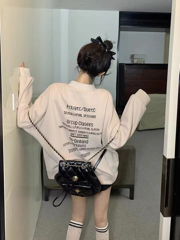 Niche design short tops, short coats, high-end autumn and winter styles, new spring women's clothing, versatile, loose and high-end outerwear