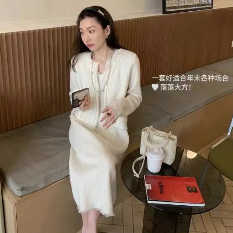 2023高品質YESWOMEN小宜定製午後宴會套裝恰到好處高級氛國感