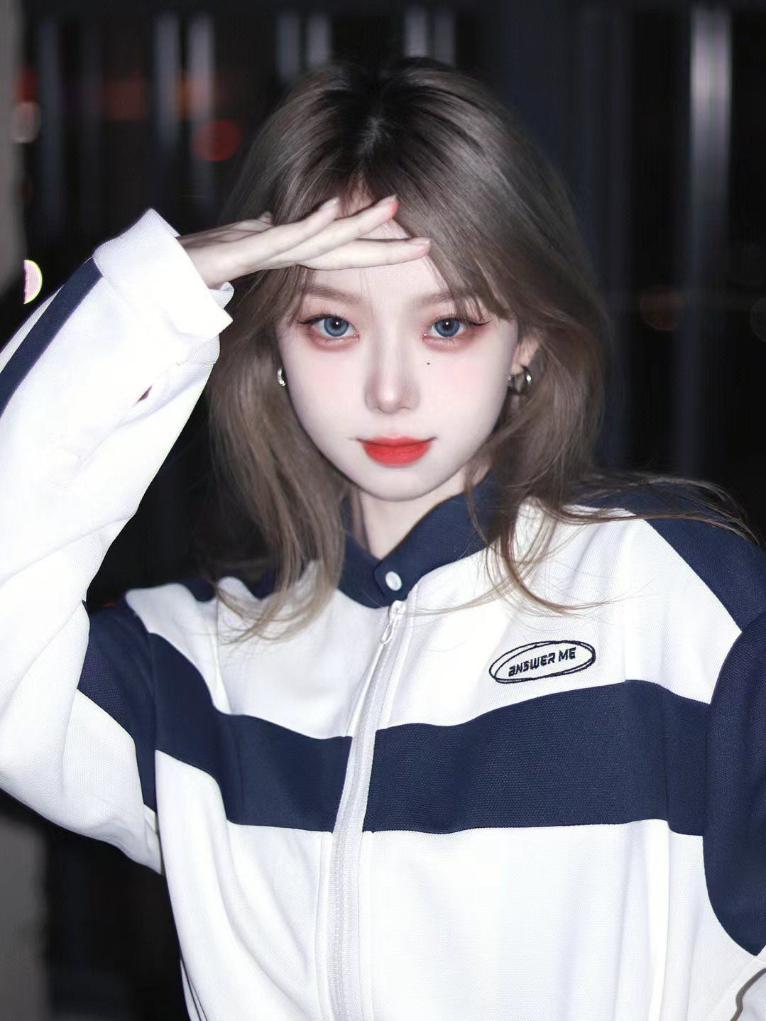 American style street baseball uniform spring clothing for women 2023 new casual short coat fashionable age-reducing foreign style jacket top
