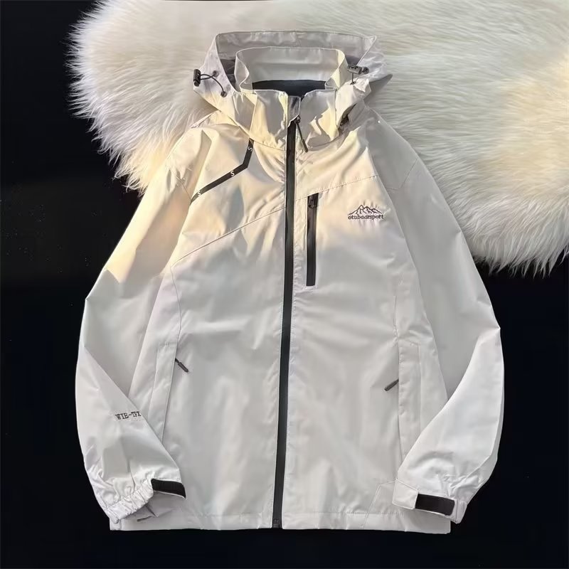 日系cityboy衝鋒衣女美式機能山系戶外hiphop外套高街vibe夾克秋