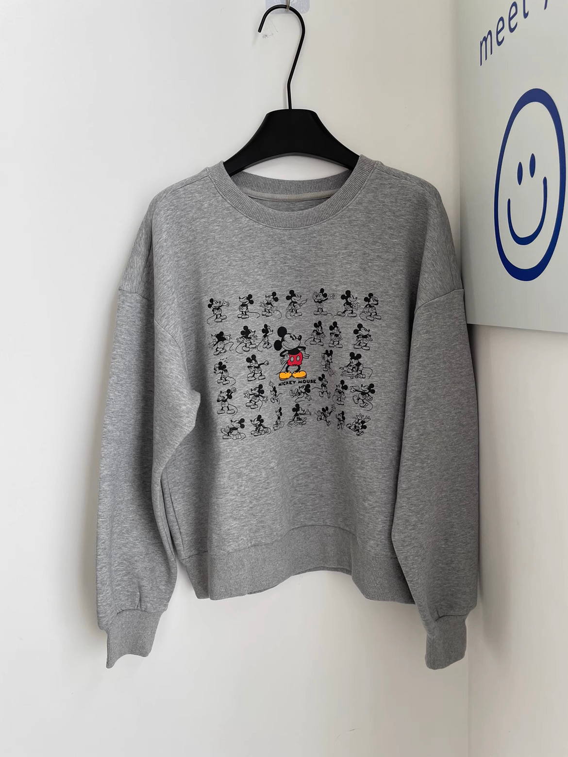 Official photo plus velvet 250g / David's round neck autumn and winter sweatshirt for women plus velvet