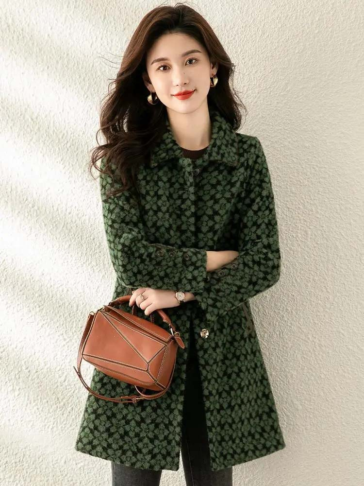 洋氣外套女2023年新款時尚減齡漂亮小香風2023春款大衣春秋