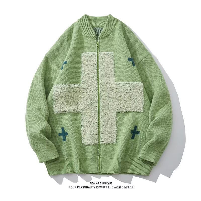 休閒日系復古嘻哈印花棒球服外套男女潮牌寬鬆休閒百搭夾克上衣