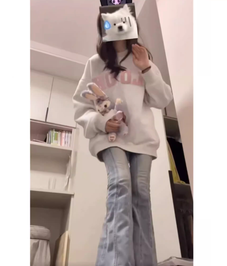 後包領不起球配棉螺口 仿棉華棉複合310剋薄款衛衣女字母刺繡