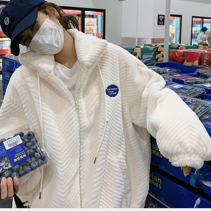 質量小個子兔毛皮草外套女中長款厚大衣