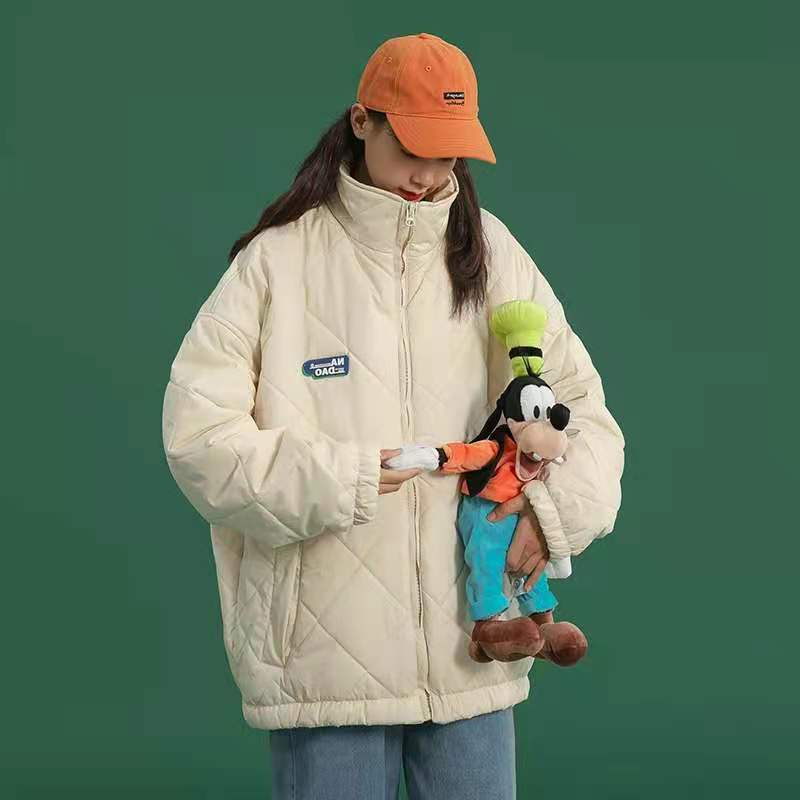 Cotton coat for women 2023 new thickened cotton coat ins off-season down jacket mid-length cotton coat winter coat large size
