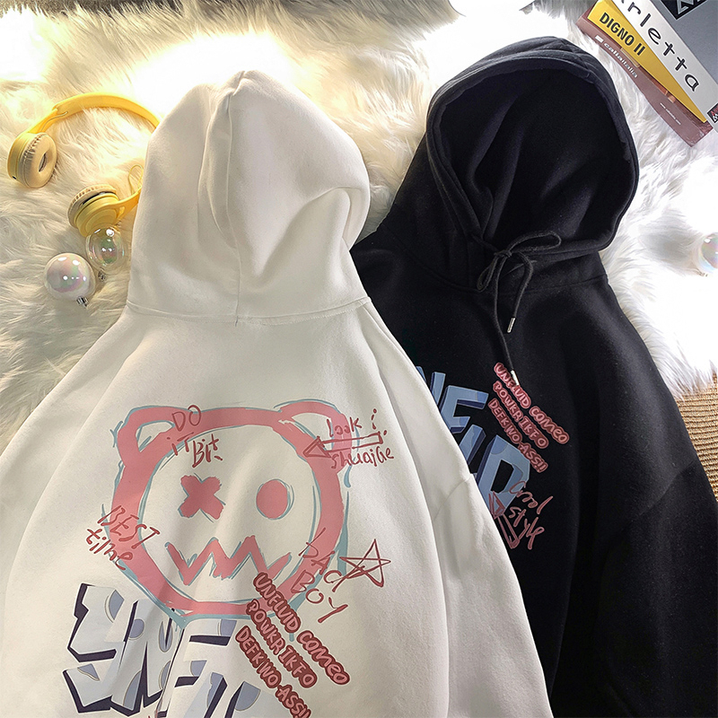 加絨250g / 大衛衣連帽秋冬款衛衣女加絨