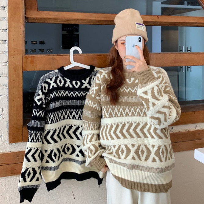 秋冬裝大碼女裝胖MM韓版長袖開衫毛衣中長款外套L-4XL200斤