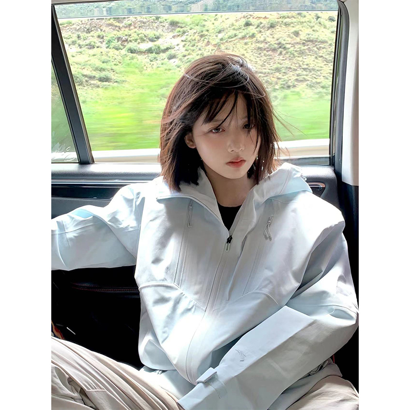 Official photo cool silk cotton lined jacket for women outdoor windproof mountaineering jacket sports jacket for women