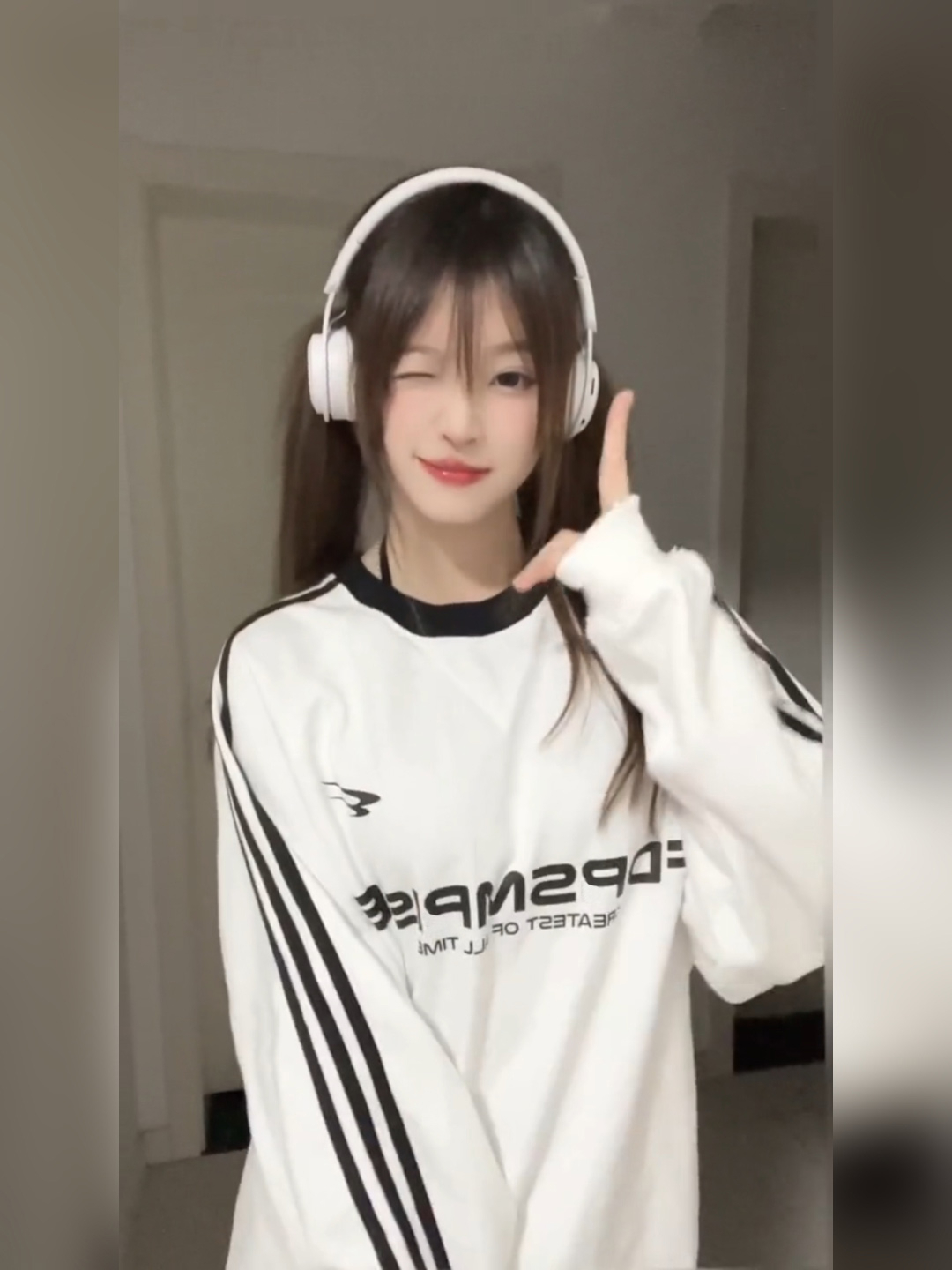 純棉 加絨 美式休閒學院風寬鬆百搭印花衛衣