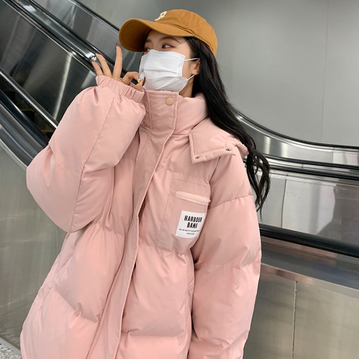 Yang Paopao thickened bread coat cotton coat women's winter new student loose cotton coat jacket down jacket women