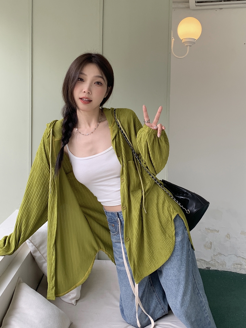 實拍ins超火衛衣女春秋oversize連帽薄款外套韓版潮寬鬆慵懶上衣