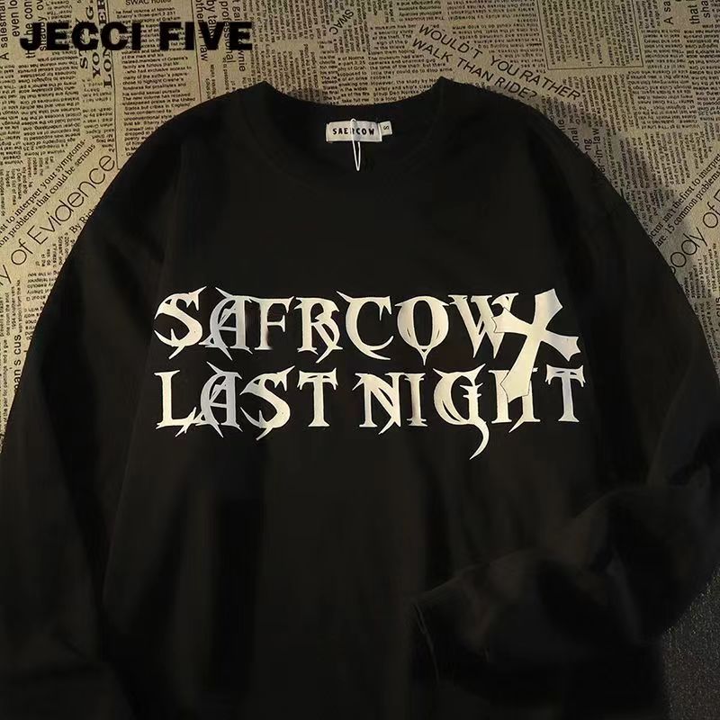 Chinese cotton composite milk silk 310g silver fox velvet 400g round neck sweatshirt for women