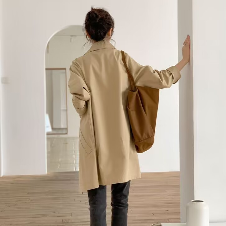 2023 New Women's Autumn Top Korean Style Hooded Sweatshirt Loose BF Versatile Lazy Style Girlfriend Outfit Women's Jacket