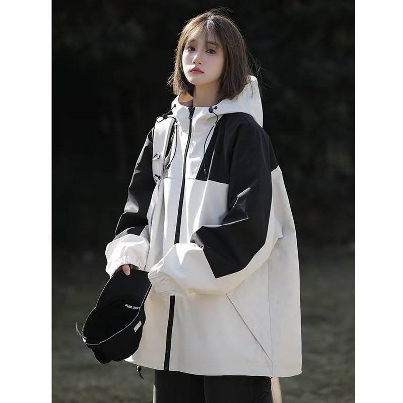 Jackets, women's spring and autumn trendy American functional style workwear jackets, mountain style outdoor hiking wear