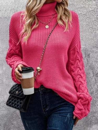 European and American foreign trade Amazon AliExpress autumn and winter new loose sweater women's knitted pullover sweater jacket