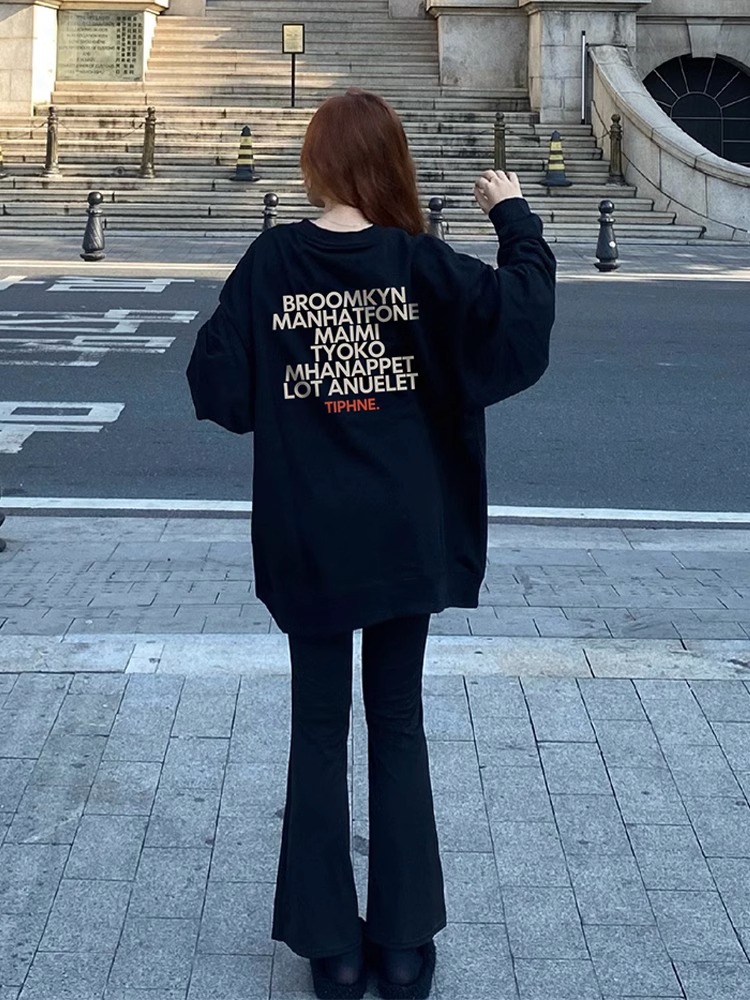 華棉複合牛奶絲310克銀狐絨400克圓領衛衣女