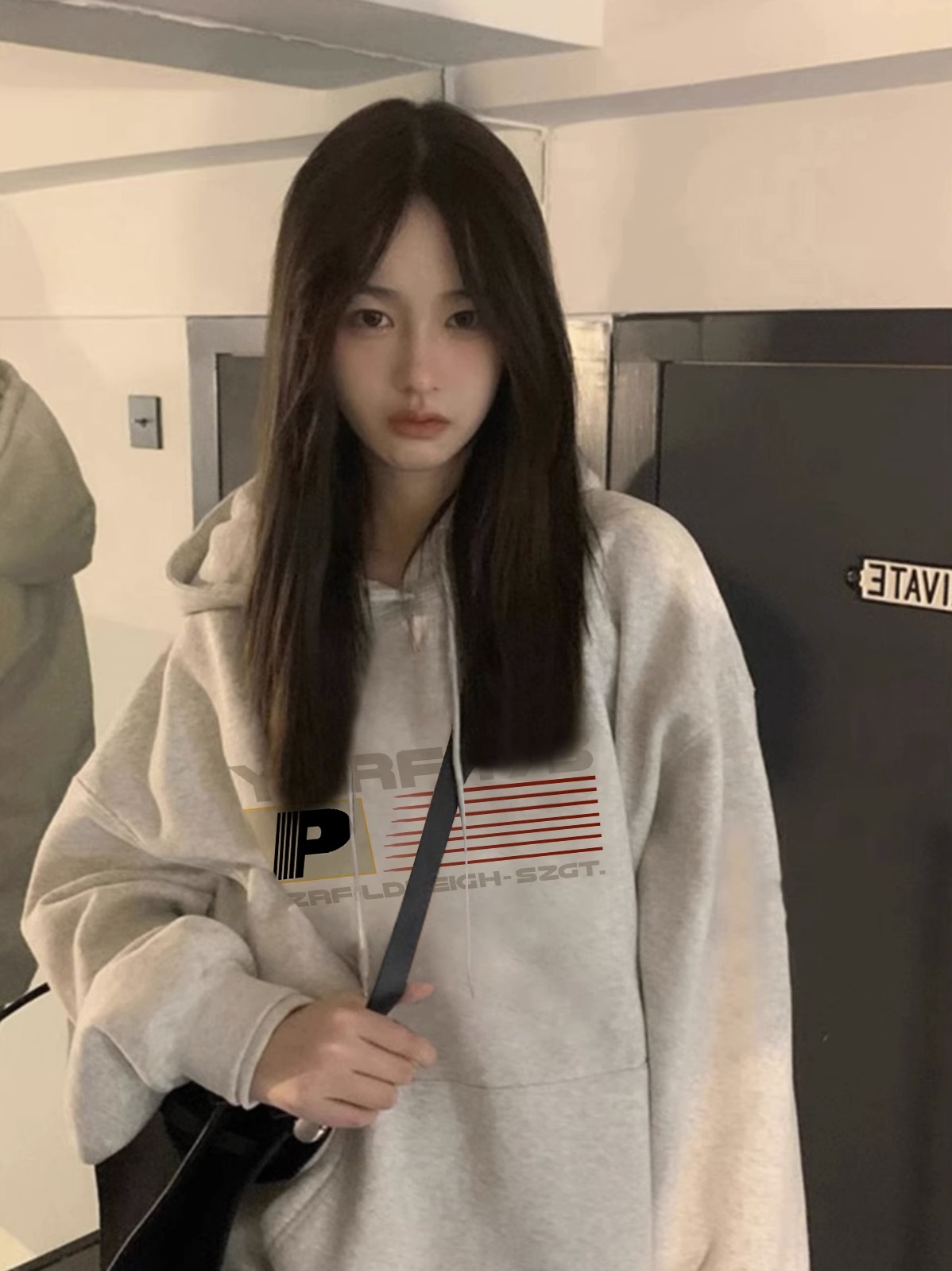 華棉複合牛奶絲310克銀狐絨400克連帽衛衣女