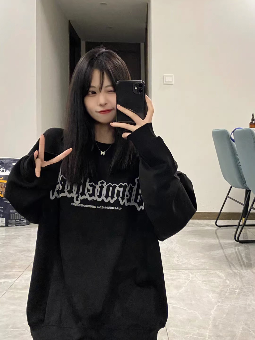 華棉複合牛奶絲310克銀狐絨400克圓領衛衣女