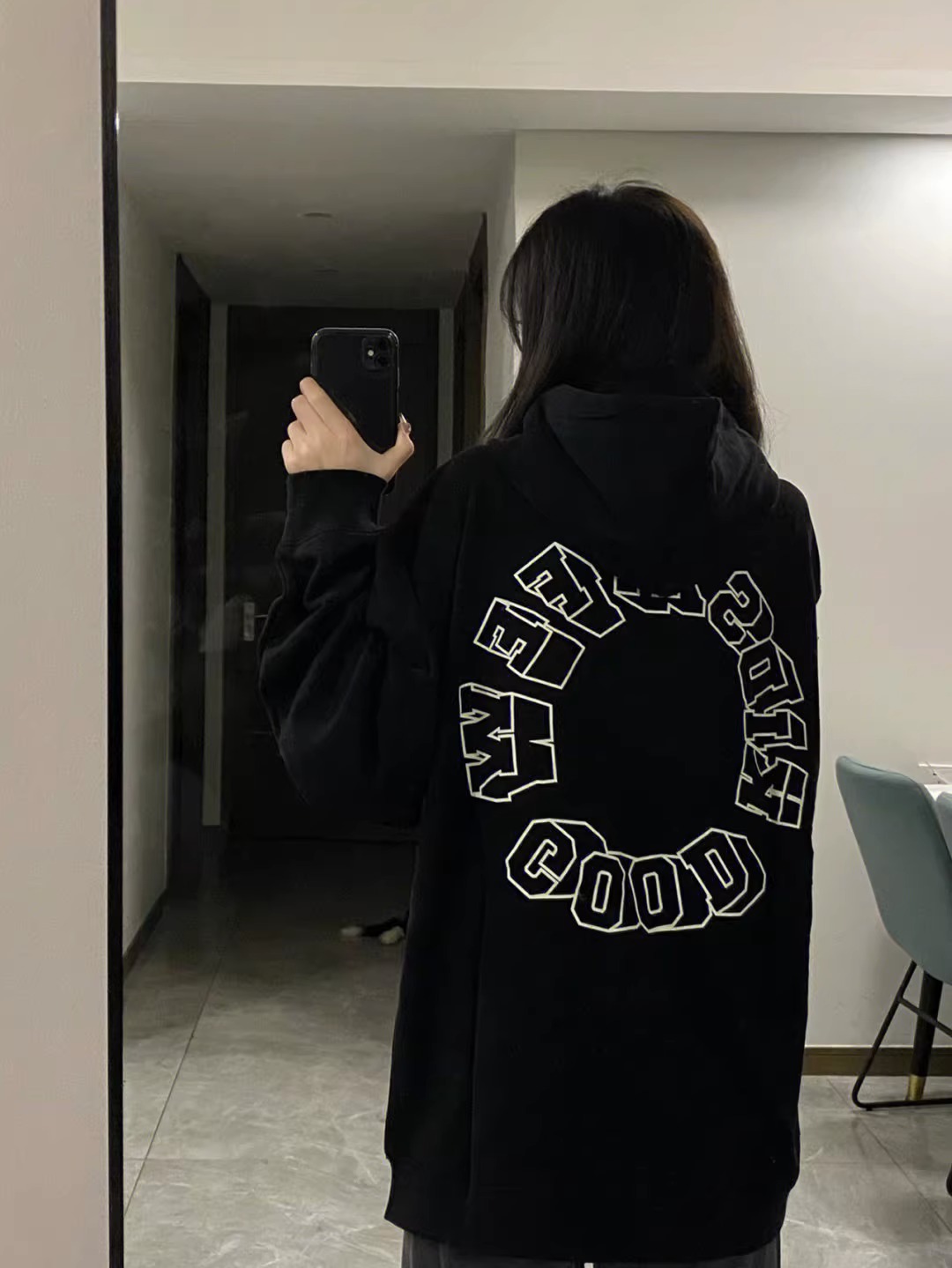 華棉複合牛奶絲310克銀狐絨400克連帽衛衣女