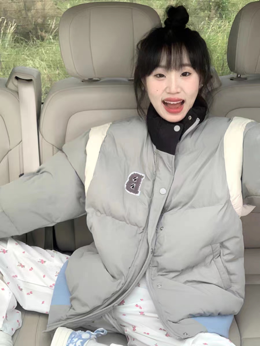 棉服女冬小個子加厚麵包服2023新款女派克服學生寬鬆棉衣棉襖潮