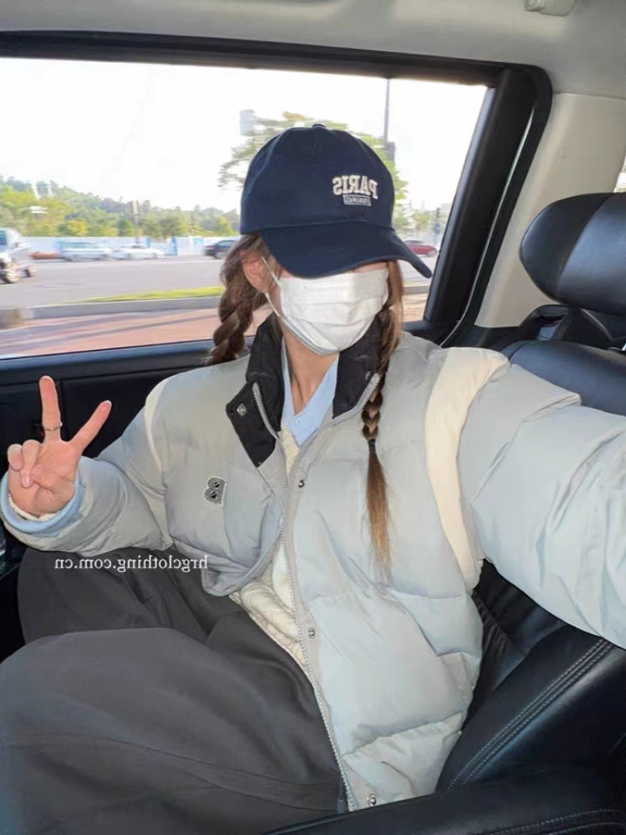 棉服女冬小個子加厚麵包服2023新款女派克服學生寬鬆棉衣棉襖潮