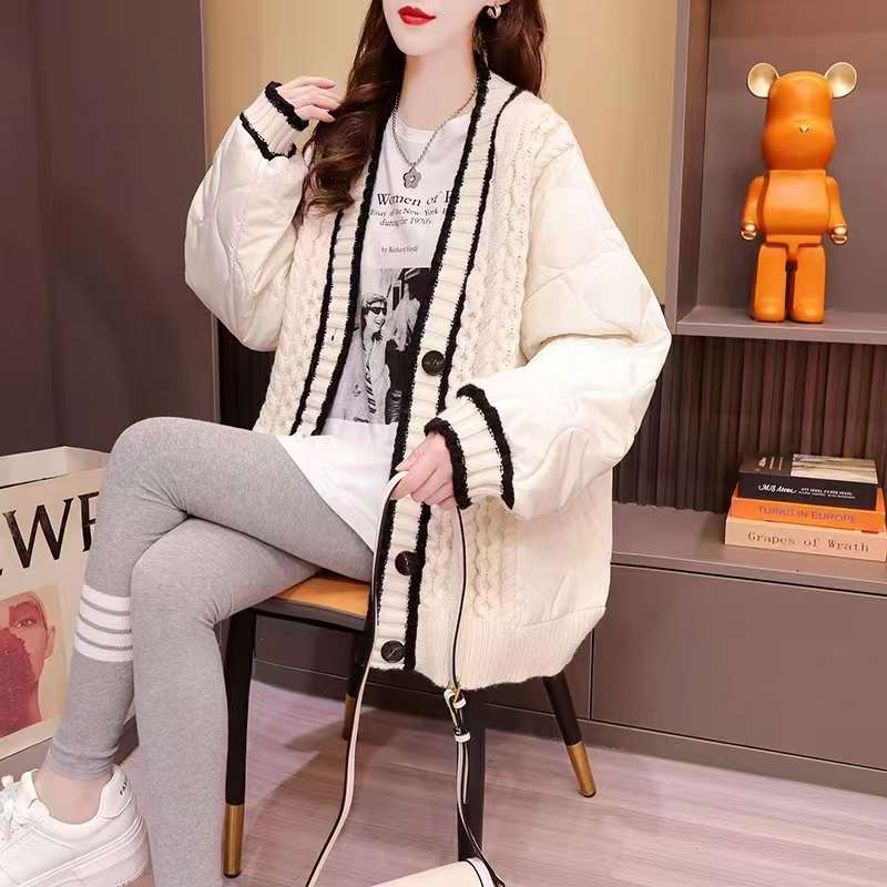 棉服上衣長袖百搭時尚款外套