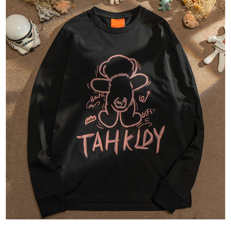 250g plus fleece / David's round neck autumn and winter sweatshirt for women plus fleece
