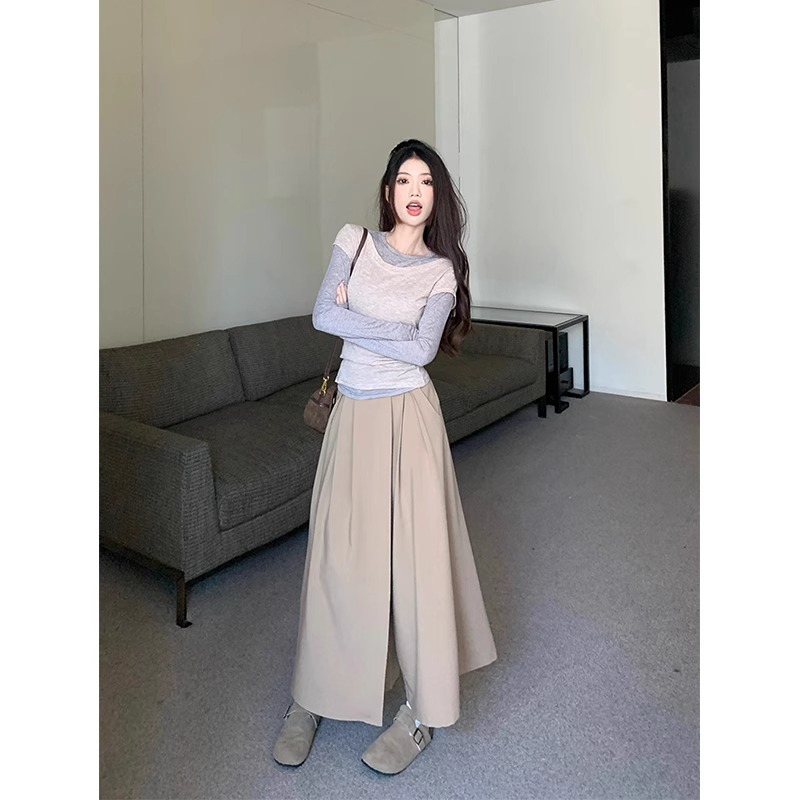 長袖毛衣針織衫女早秋小眾氣質打底衫上衣女ins潮