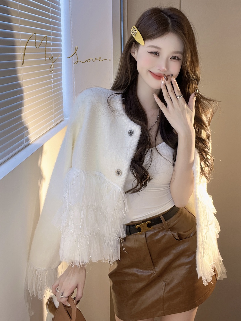 實拍 2023新款法式小香風外套女秋高級小眾設計感氣質名媛