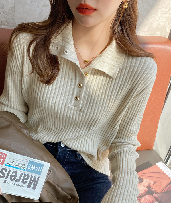 Half turtleneck sweater for women autumn and winter 2023 new bottoming sweater design niche outer wear loose top