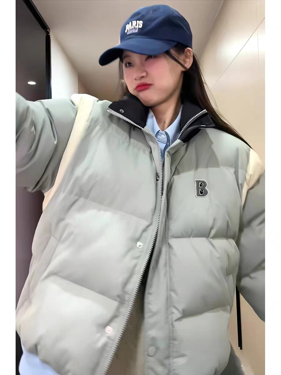 Cotton-padded clothes for women winter thickened bread clothes for small people 2023 new women's style to overcome the trend of students' loose cotton-padded clothes and jackets