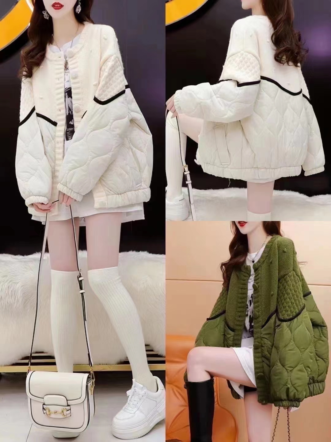 上衣長袖棉服寬鬆百搭