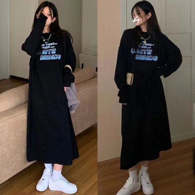 250克大衛衣秋冬季衛衣女秋冬季加口袋潮ins寬鬆韓版年新款上衣
