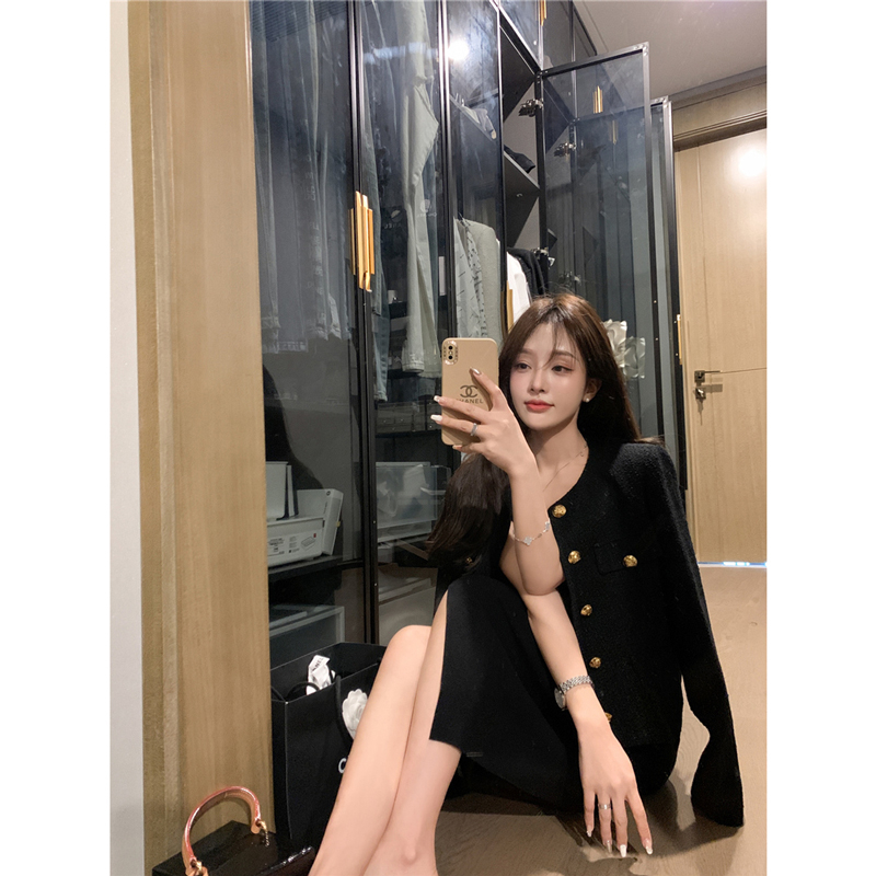 Xiaoxiangfeng jacket women's spring and autumn versatile 2023 new women's French tops celebrity street short jacket ins trend