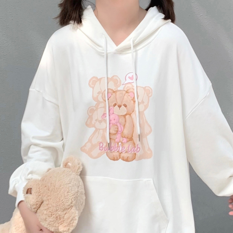 加絨250g / 大衛衣連帽秋冬款衛衣女加絨