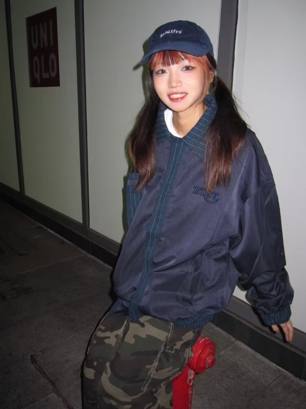 休閒刺繡反光夾克運動寬鬆復古棒球服外套春秋季上衣長袖韓版